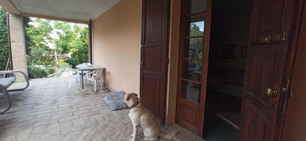 Casa Vincenzo 130 Mq Con Portico Ed Ingresso Esclusivo Dal Giardino Villa Felino Exteriör bild
