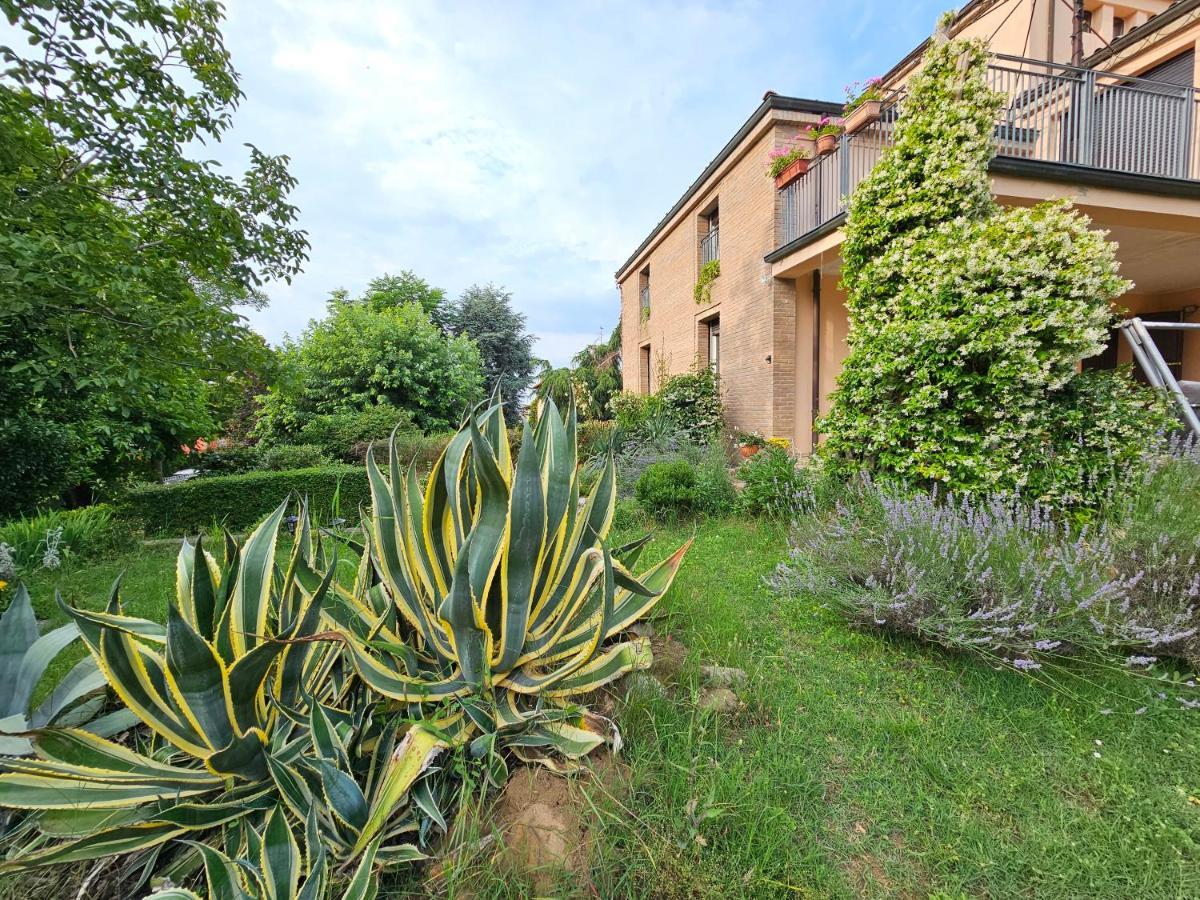 Casa Vincenzo 130 Mq Con Portico Ed Ingresso Esclusivo Dal Giardino Villa Felino Exteriör bild